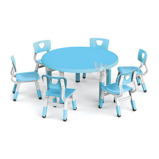 เฟอร์นิเจอร์สำหรับเด็กโต๊ะและเก้าอี้ในร่มสำหรับโรงเรียนอนุบาล